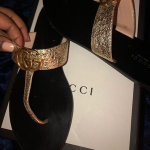 Gucci thong sandals